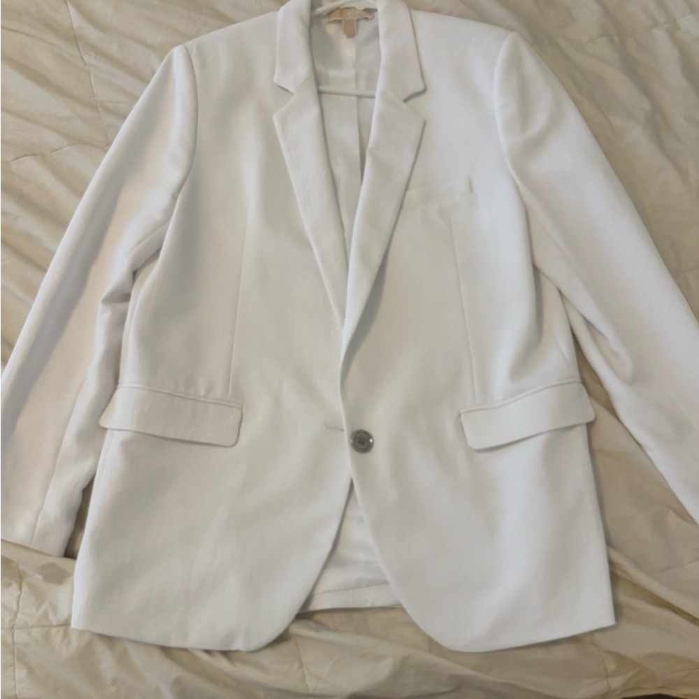 Michael Kors Elegant White Blazer